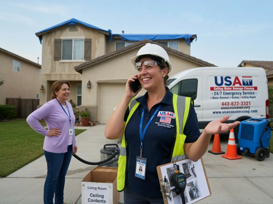 Ceiling Water Damage Restoration Stevinson, CA FAQs